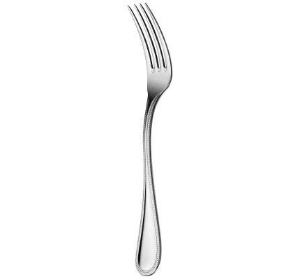 christofle dinner fork perles 2  stainless steel 1