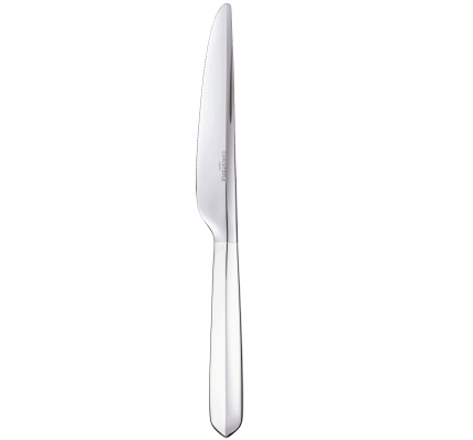 christofle silver-plated serrated dinner knife 0