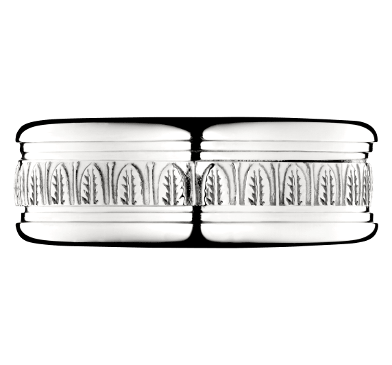 christofle bacchus ring malmaison  silver plated 1