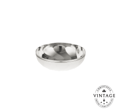 Vintage Silvered Bowl Torsade 11 cm