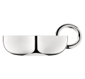 christofle silver-plated snack/trinket bangle bowl, small 1