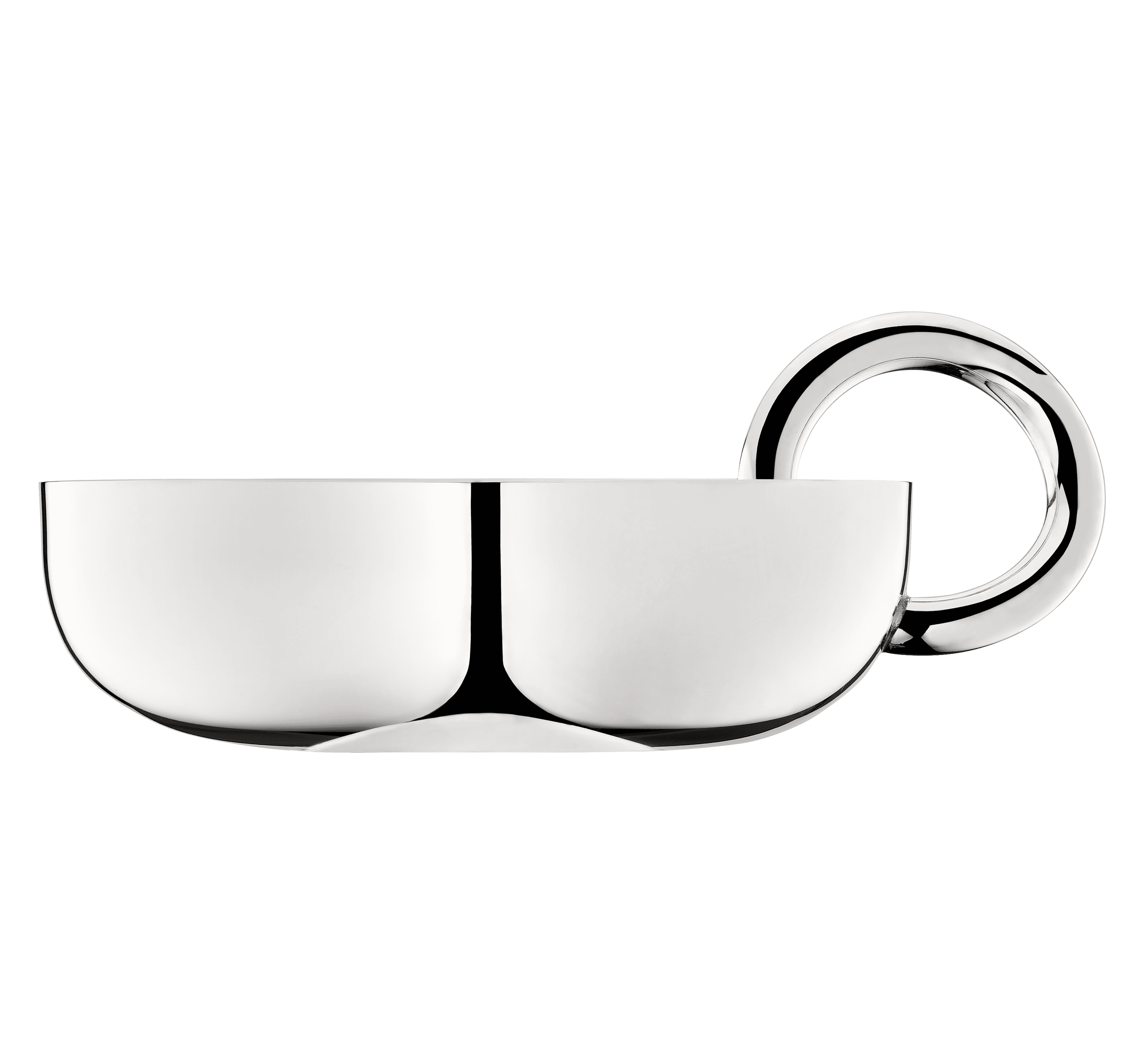 Small Silver-Plated Snack/Trinket Bangle Bowl