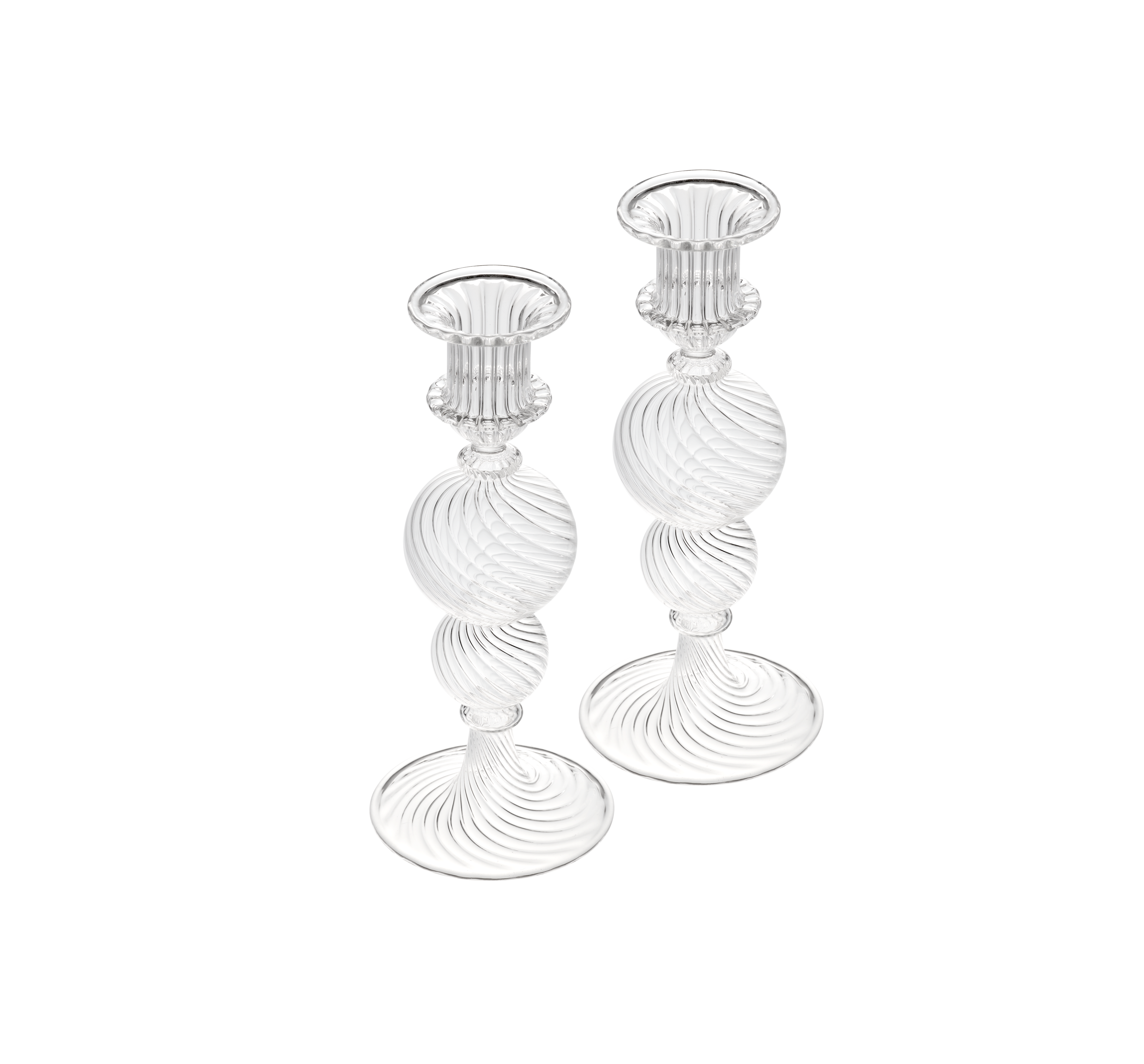 christofle Lot de 2 bougeoirs - Taille L  