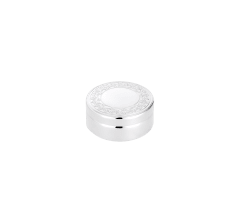 christofle silver-plated round with frieze trinket box 1