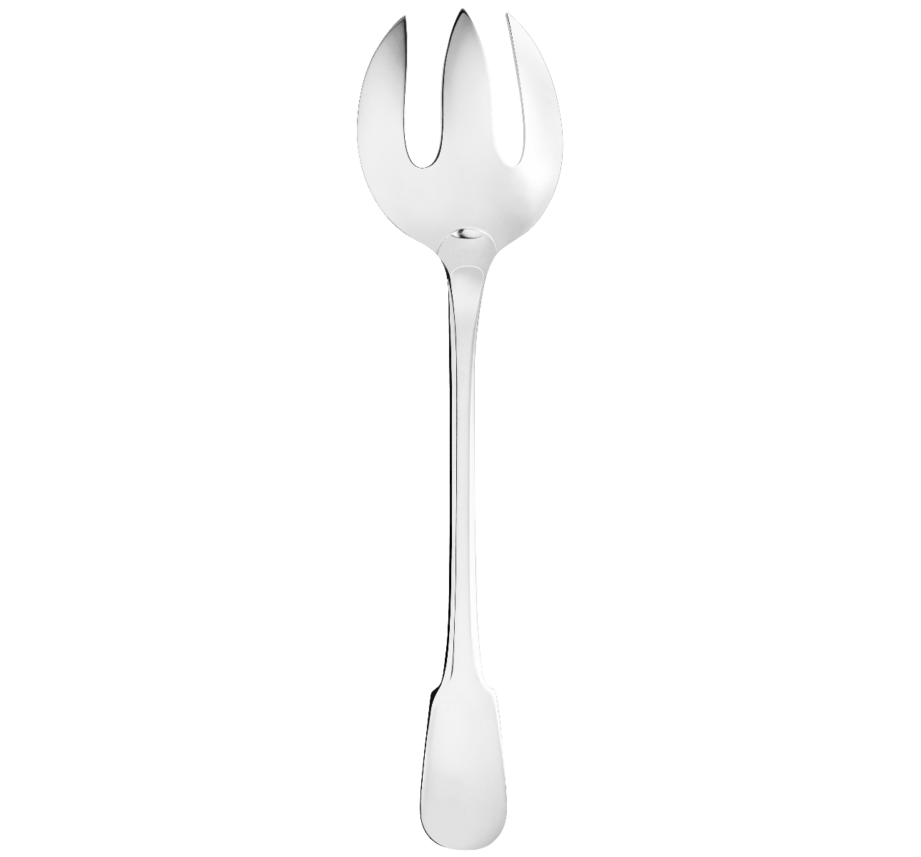 christofle fourchette à servir la salade en métal argenté 3