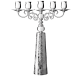 christofle five light candelabra jardin d'eden  silver plated 1