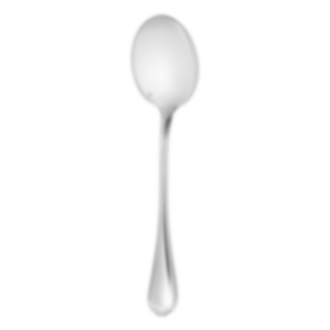 Salad serving spoon Spatours  Silver plated