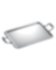 christofle Silver-Plated Rectangular Serving Tray with Handles