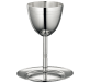 christofle silver-plated kiddush cup and saucer 2