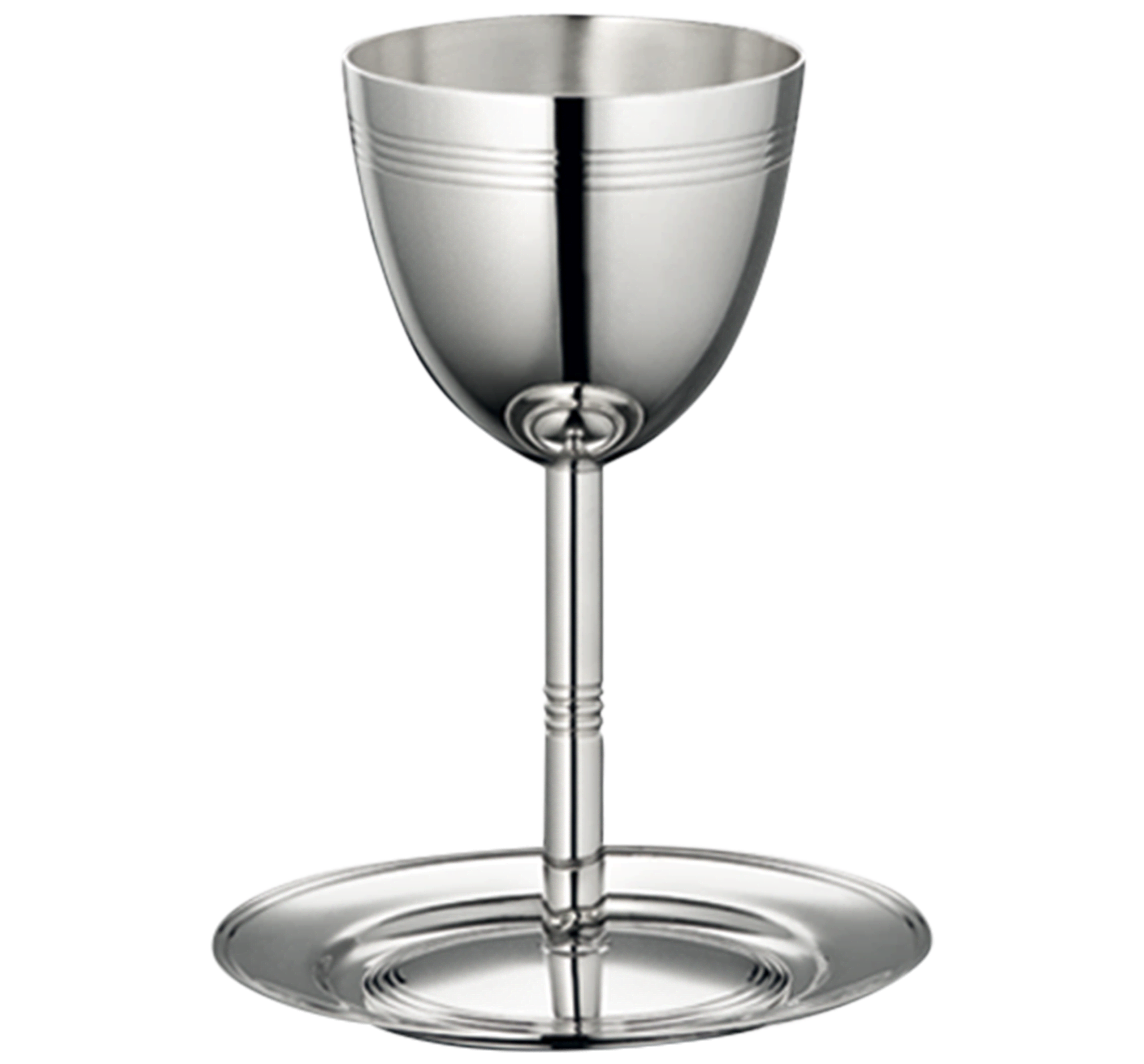christofle verre à kiddouch en métal argenté 2