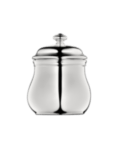 christofle Silver-Plated Sugar Bowl with Lid