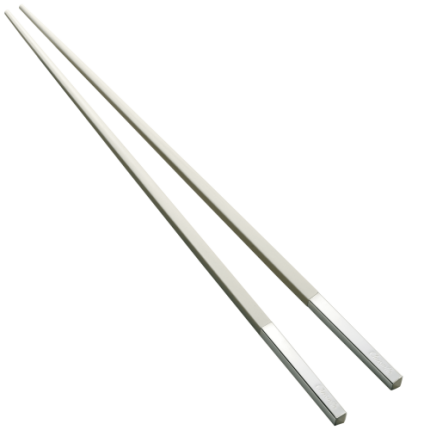 christofle silver-plated white japanese chopsticks 1