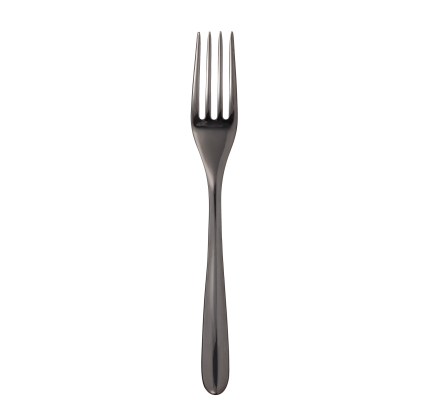 christofle black stainless steel table fork 2
