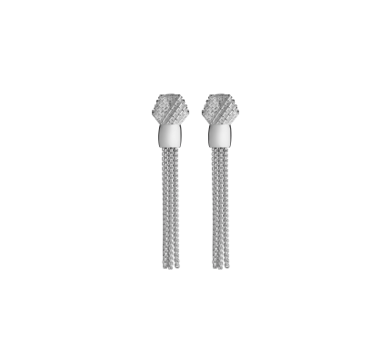 christofle sterling silver pendent earrings 1