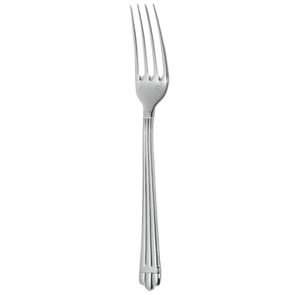 christofle dinner fork aria  sterling silver 1