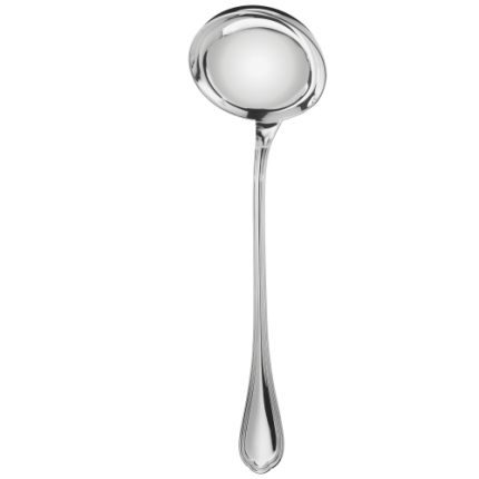 christofle silver-plated soup ladle 1