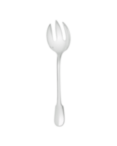 Salad serving spoon Cluny  Silver plated