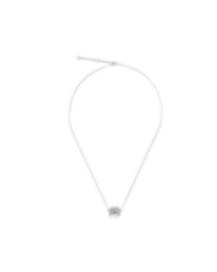 christofle sterling-silver pendant necklace rhodium plated 1