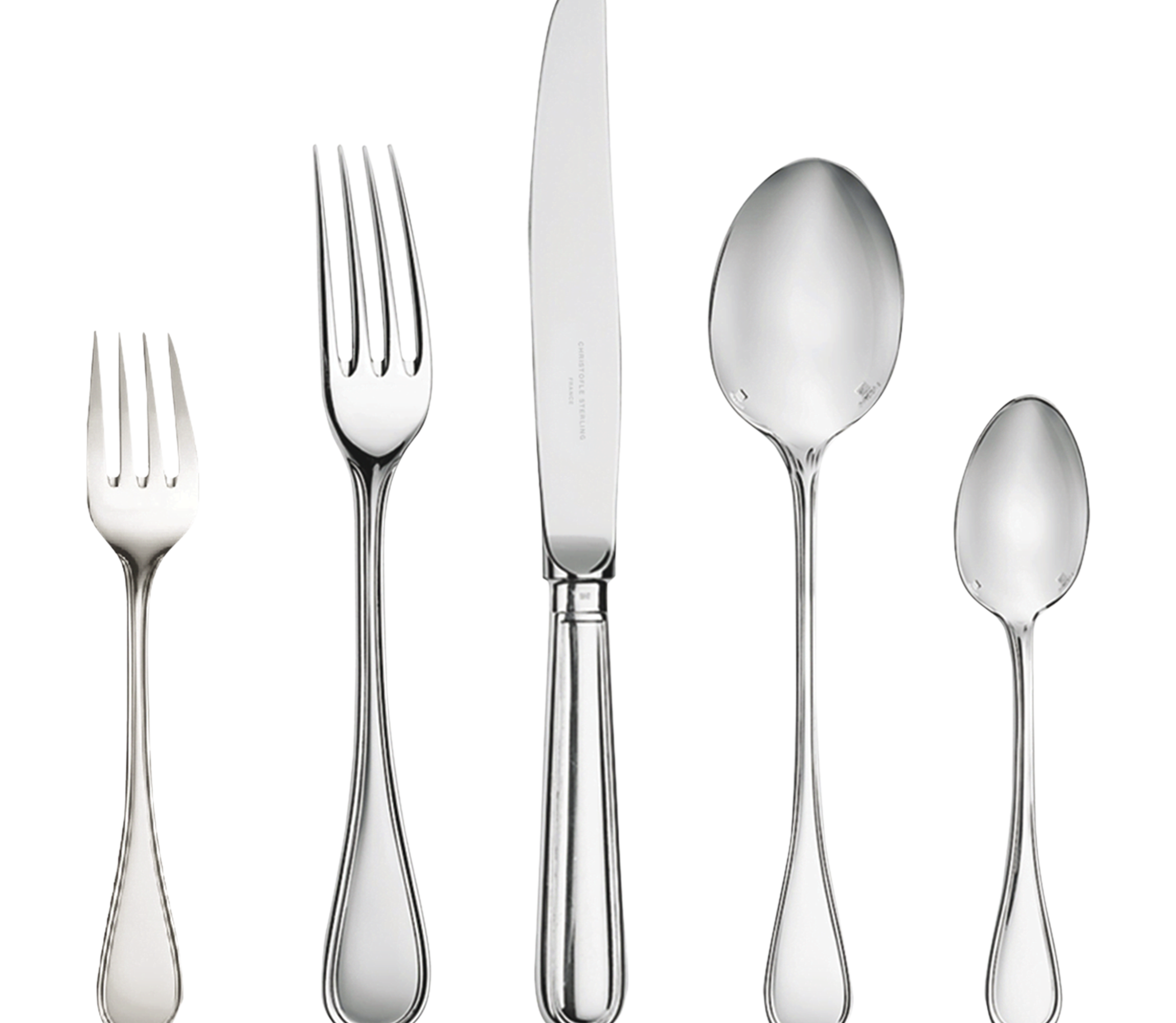 christofle flatware set for 6 people (36 pieces) albi  sterling silver 1