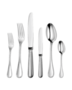christofle 36-piece silver-plated flatware set with chest 1