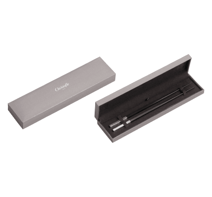 christofle Silver-Plated Black Chinese Chopsticks