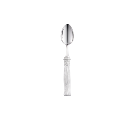 christofle silver-plated set of 2 coffee spoon pompon 1