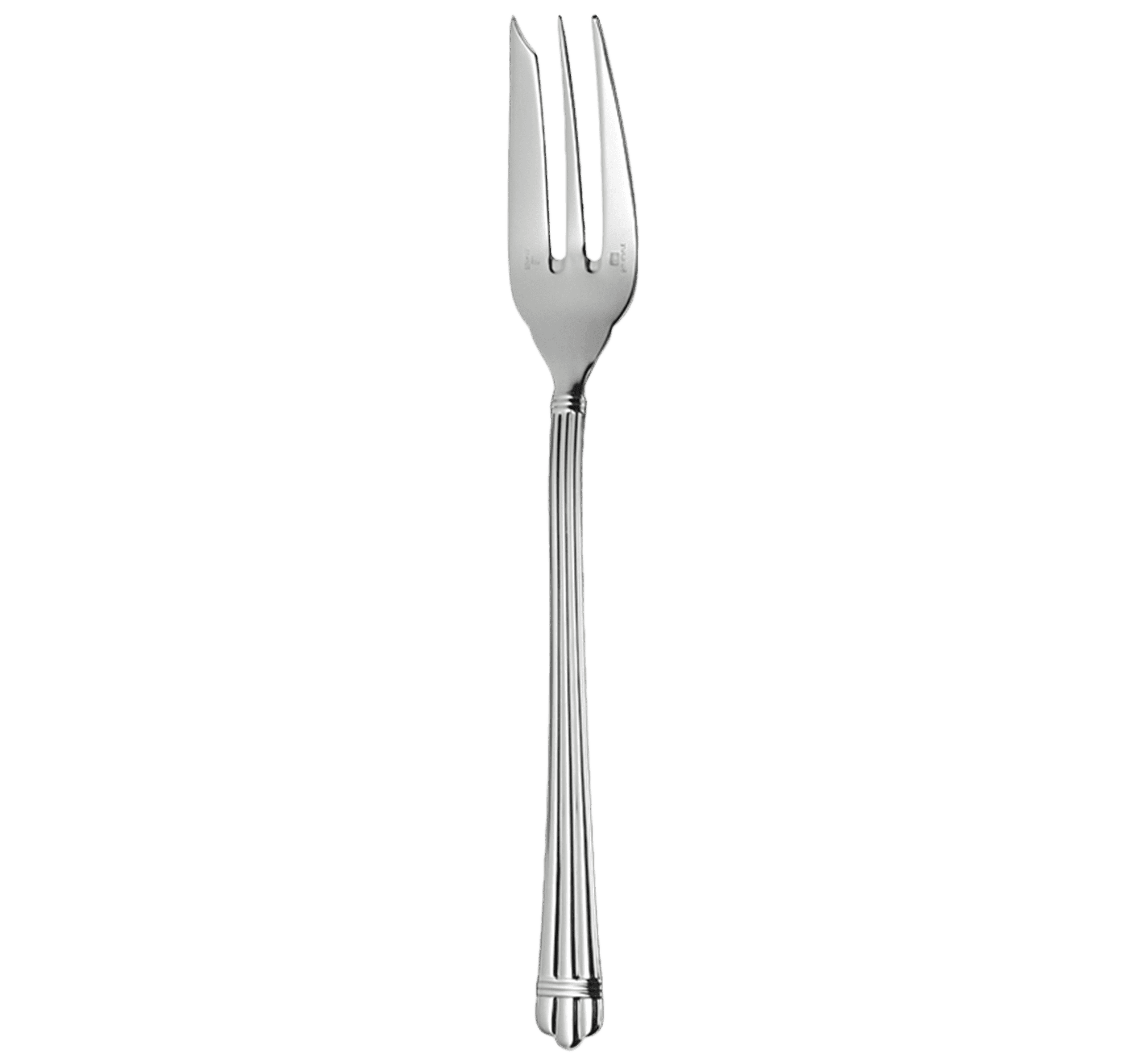 christofle fourchette à servir en métal argenté 1