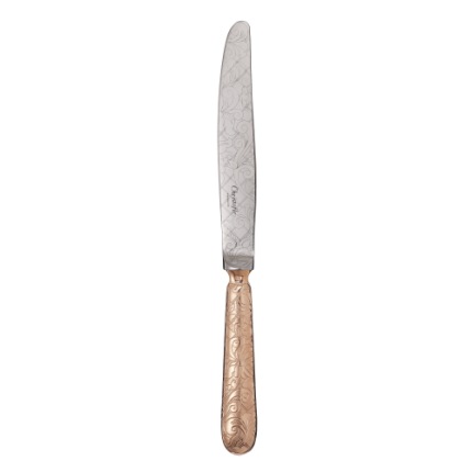 Gilded Rose Gold Dinner Knife