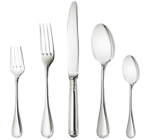 Individual place settings (5 pieces) Malmaison  Sterling sil