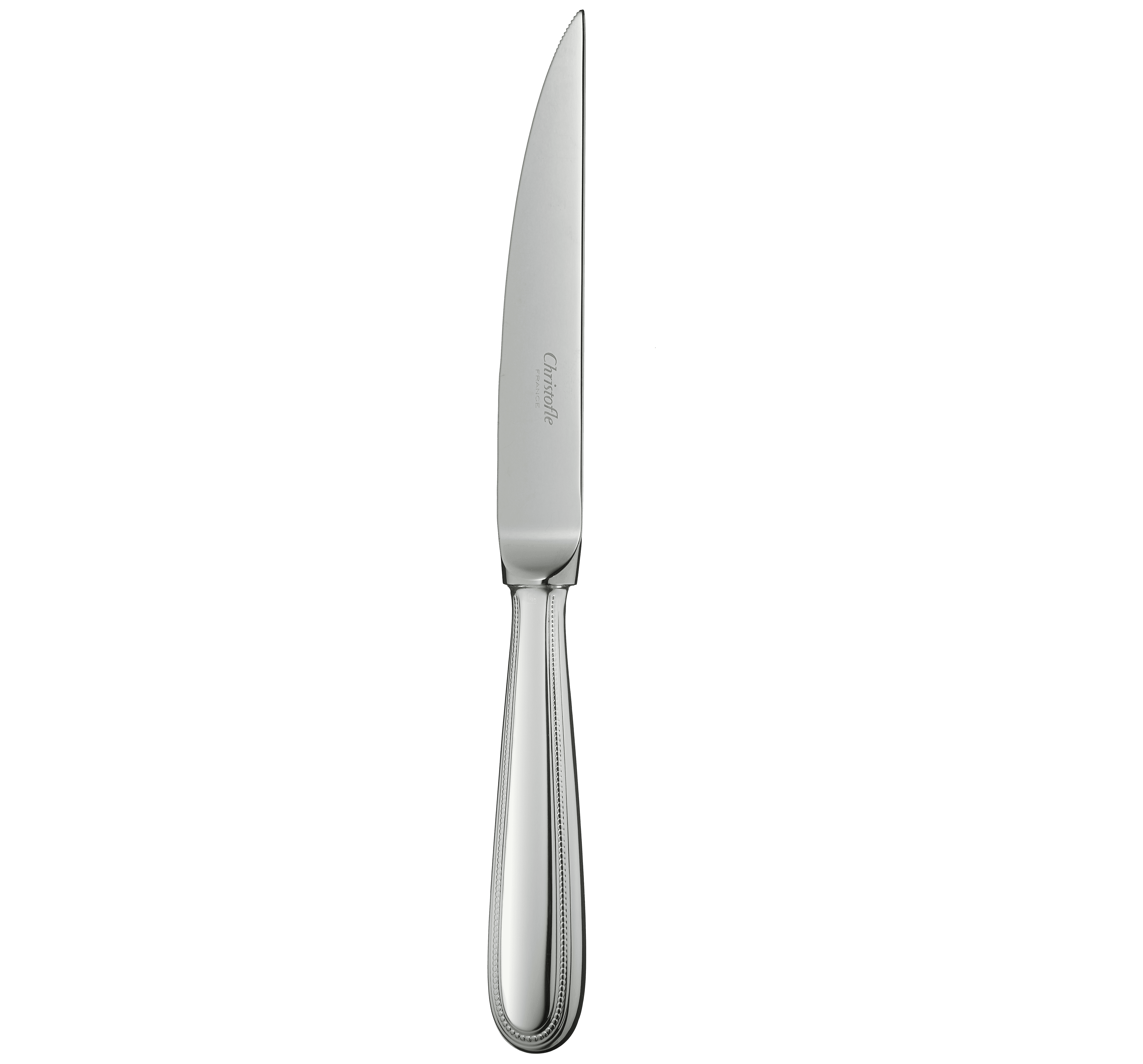 christofle couteau à steak en métal argenté 1