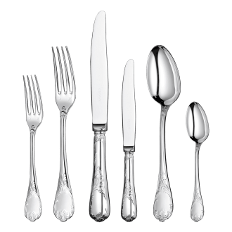 75-Piece Silver-Plated Flatware Set with chest Marly