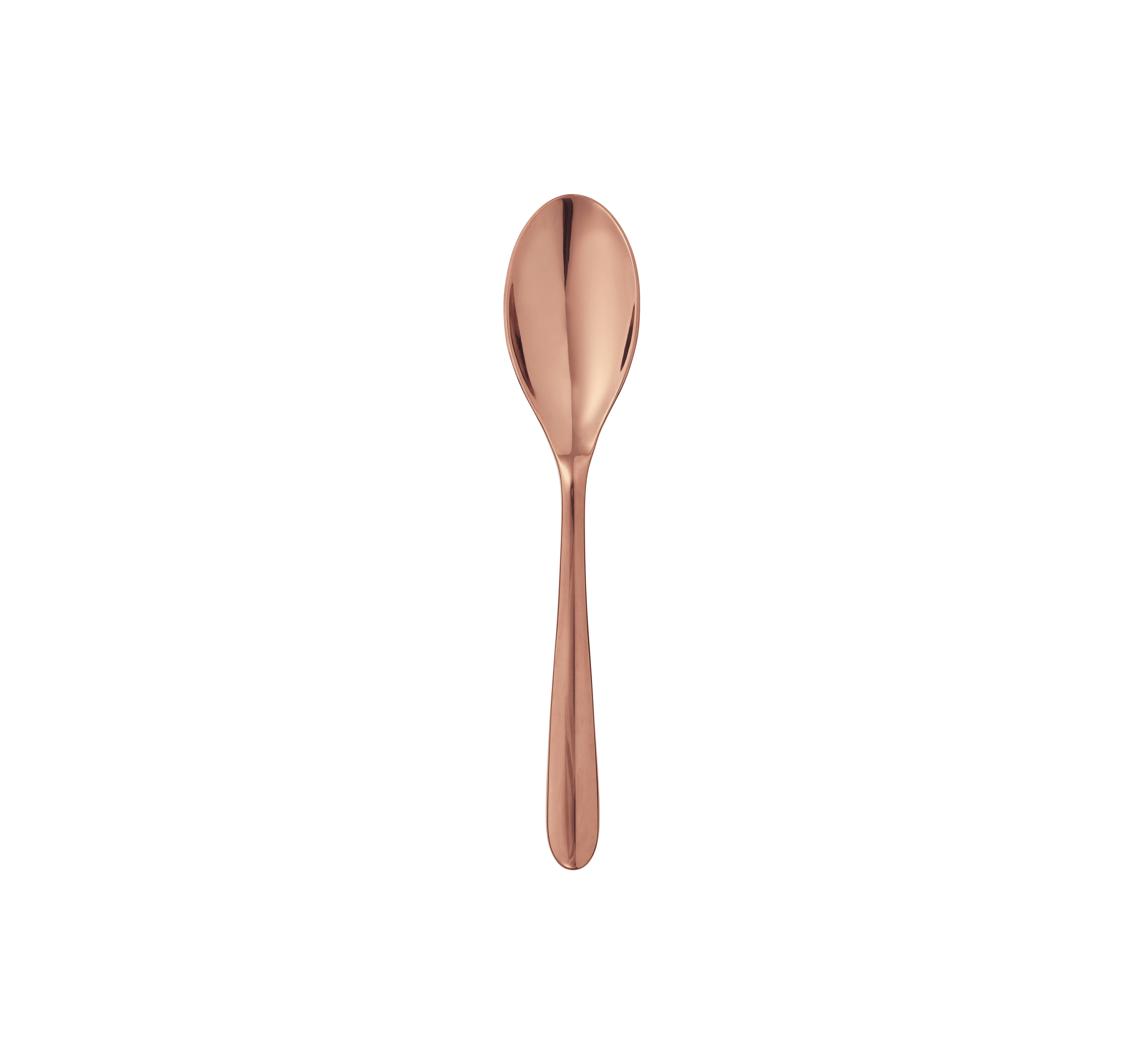 christofle copper stainless steel coffee spoon  3