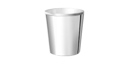 christofle baby cup cluny  silver plated 1