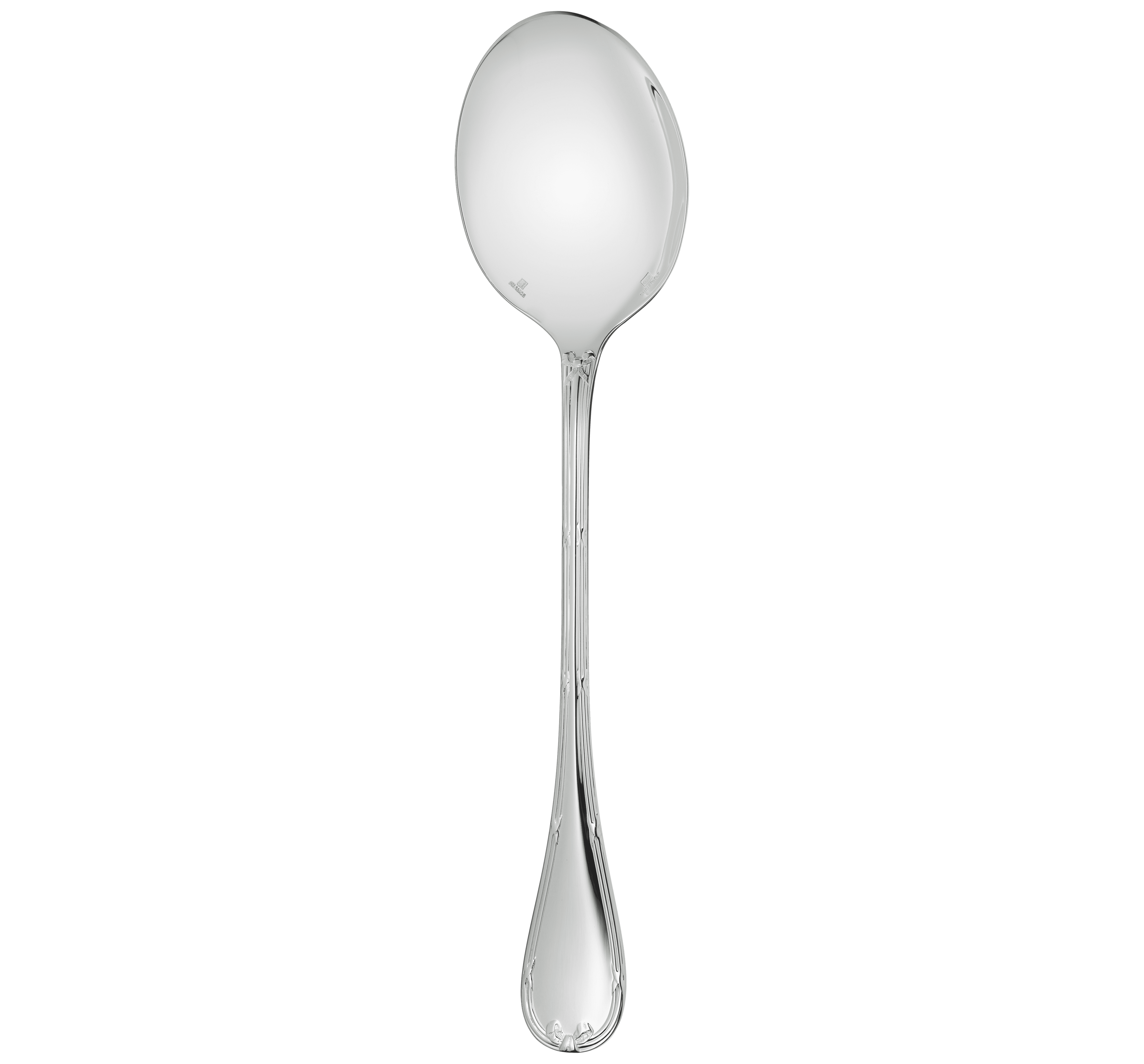 christofle fourchette à servir la salade en métal argenté 1