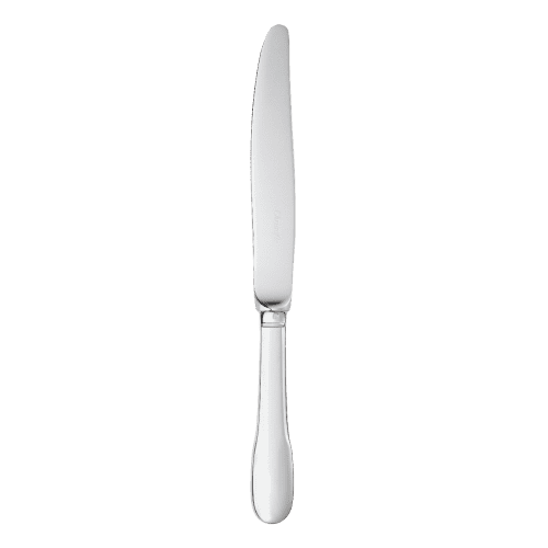 Couteau de table en métal argenté Cluny
