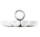 christofle three part server small vertigo  silver plated 1