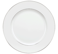 christofle dinner plate albi  porcelain 1