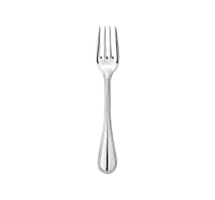 christofle salad fork perles 2  stainless steel 1