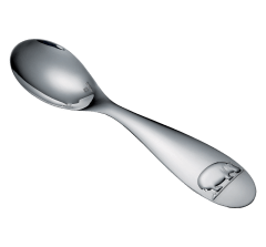 christofle silver plated baby spoon 4