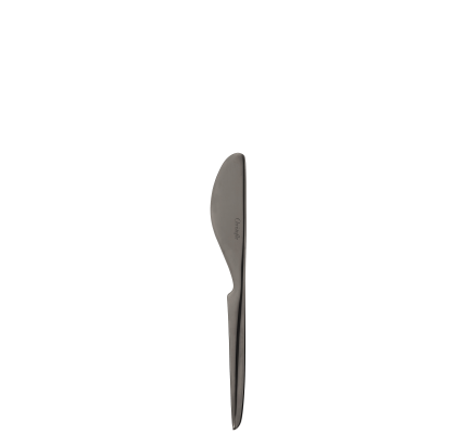 christofle black stainless steel butter spreader 0