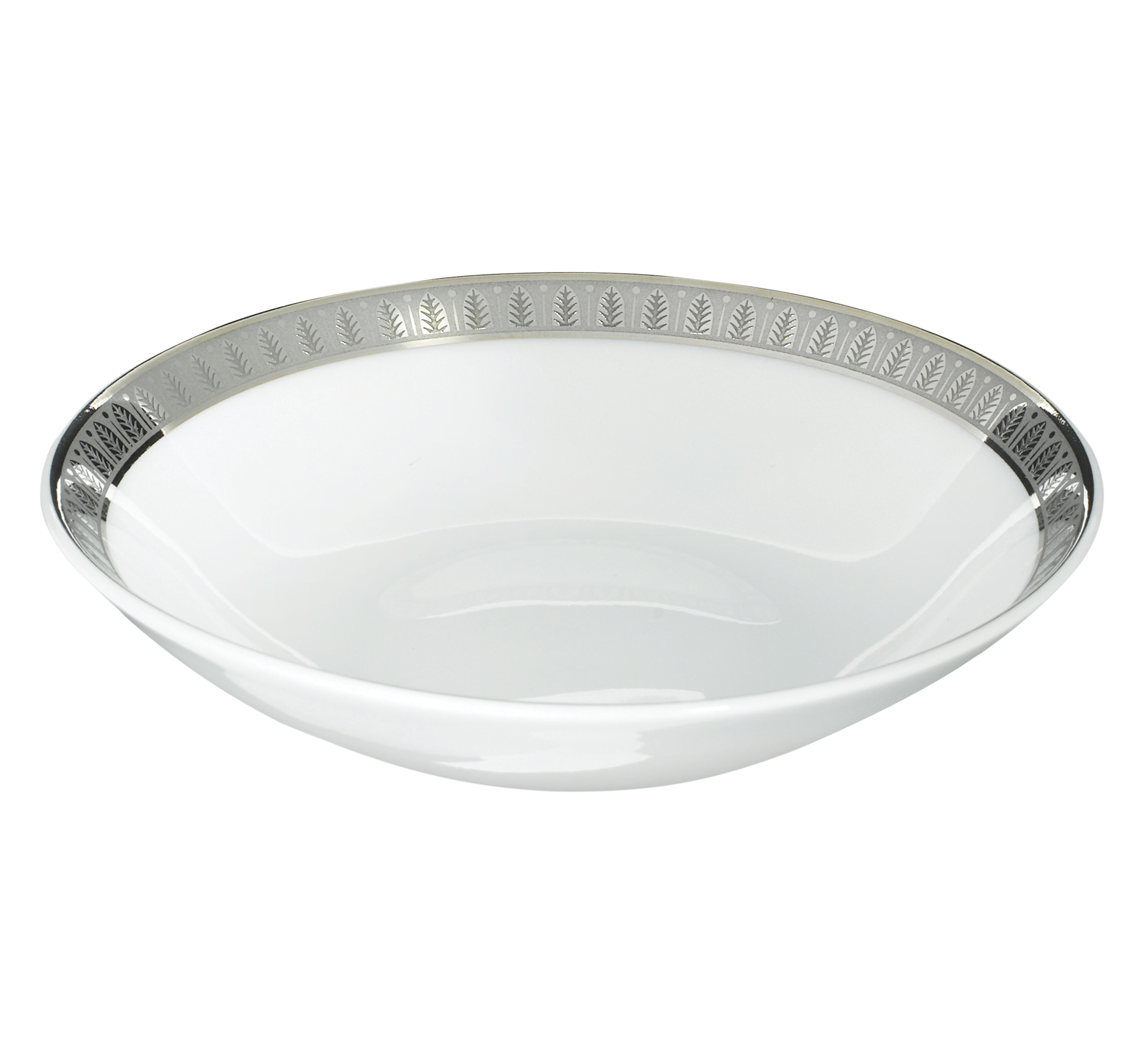 christofle coupelle chinoise en porcelaine et finition platine 2