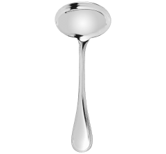 christofle gravy ladle perles  silver plated 1