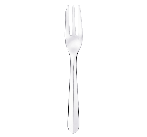 christofle silver-plated cake fork  0
