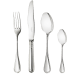 christofle flatware set for 12 people (48 pieces) malmaison  silver pla 0