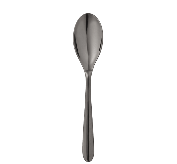 christofle black stainless steel soup spoon  2
