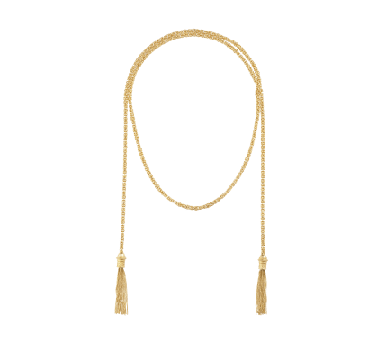 christofle necklace chain sterling silver gold b06766205 1