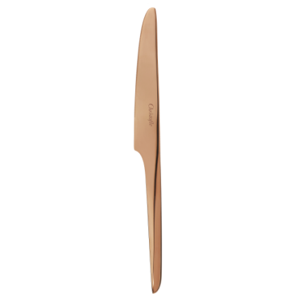 Couteau de table en acier - coloris cuivre