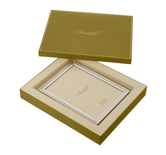 christofle sterling silver picture frame - for 18 x 24 cm photos 4