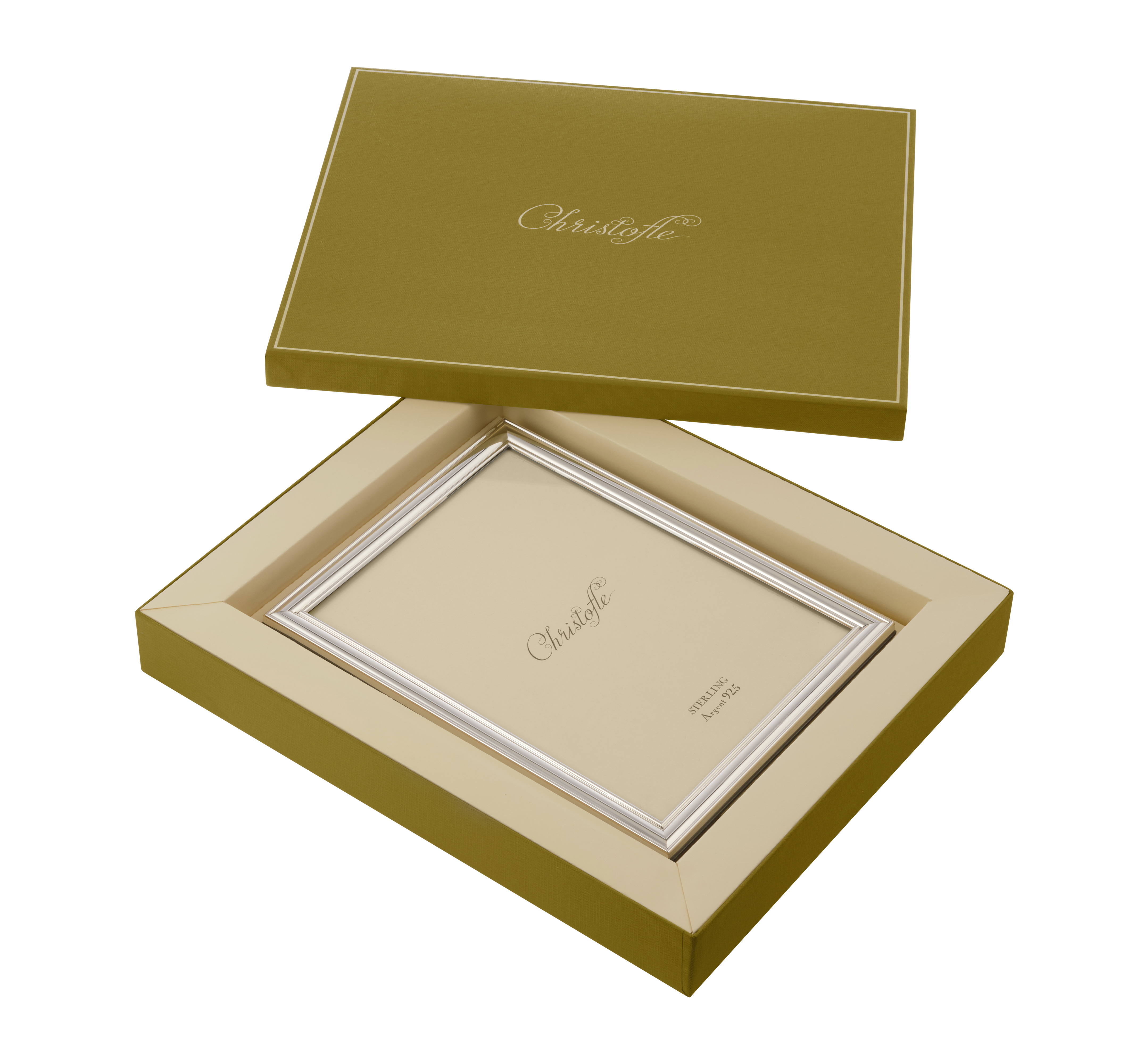 christofle sterling silver picture frame - for 18 x 24 cm photos 4