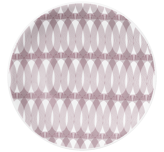 christofle bread plate mood nomade porcelain 1